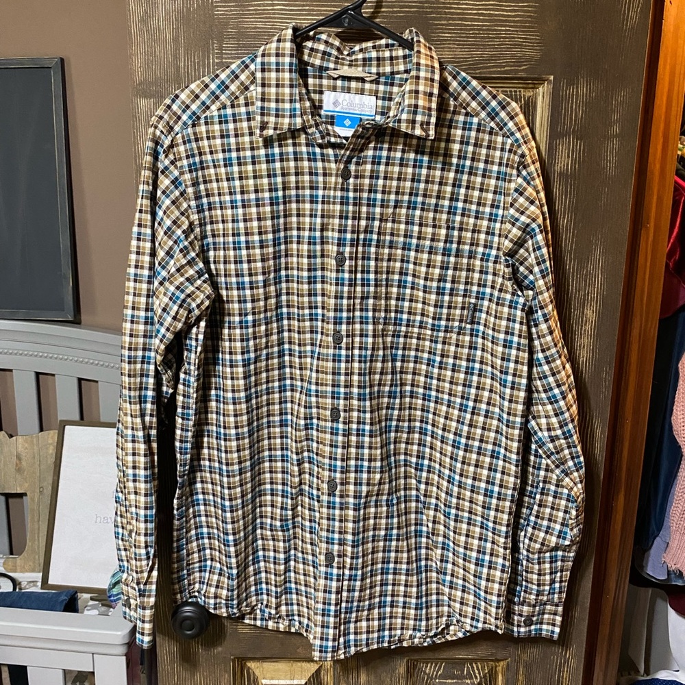 Mens Columbia button down